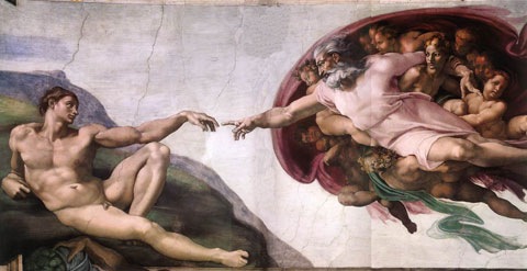 Michelangelo-Adam