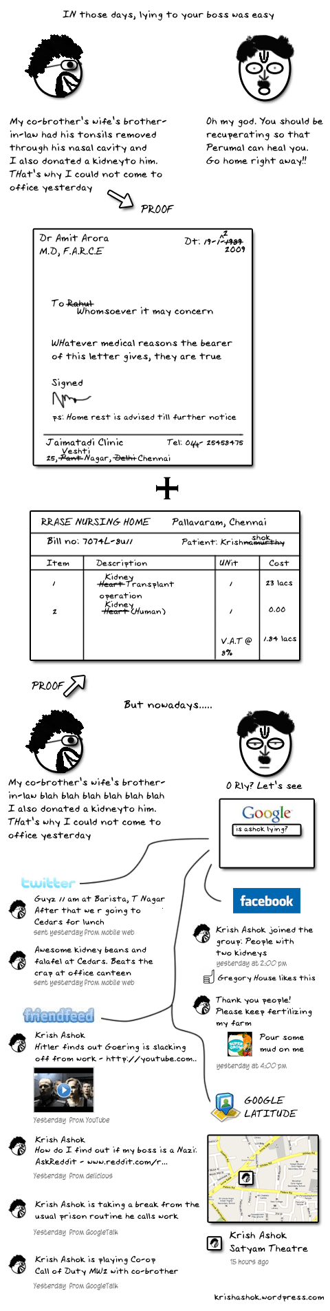 The fact that most managers dont use the web to cross check excuses comprehensively proves that all managers are n00bs The fact that most managers dont use the web to cross check excuses comprehensively proves that all managers are n00bs